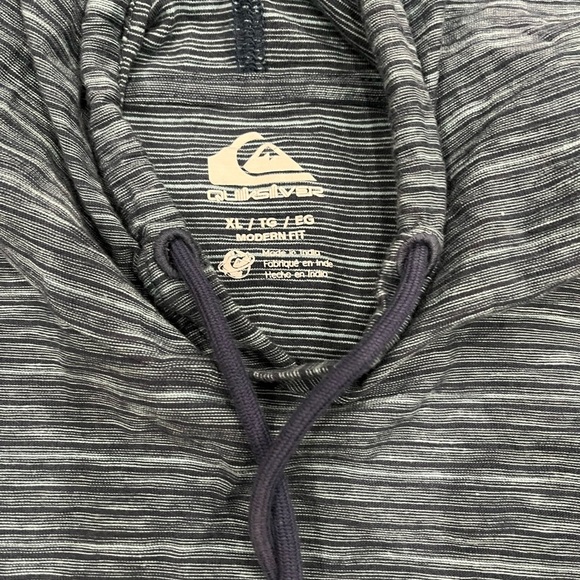 [XL] Quiksilver Men's Kentin Hoody Crew Neck Knit Shirt - Picture 6 of 9